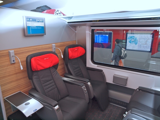 Friedhelm Weidelich Reisen erster Klasse im Railjet