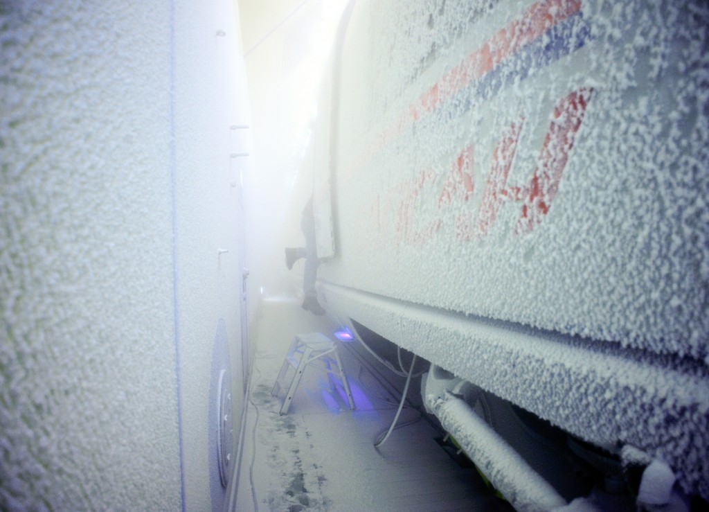 Velaro RUS in der Klimakammer - Mit Hochgeschwindigkeit durch kl